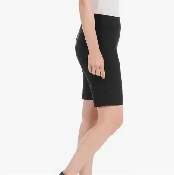 ❤️ New! Hilary  Radley Bermuda Shorts Black 10 Pull-on Tummy Control Stretch - Picture 12 of 13